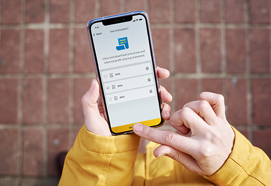 Easy access to tax reports with Tax Statement feature in M2U ID App