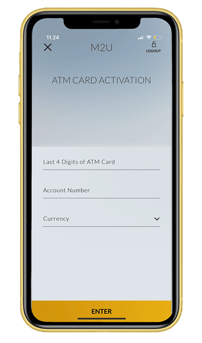 How to activate Maybank Debit/ATM Card