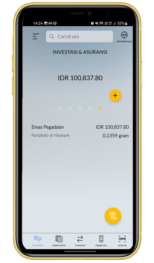 Tabungan Emas Pegadaian M2U ID | Maybank Indonesia